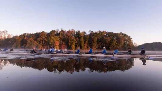 Rowing Ends Fall with Successful Rivanna Romp