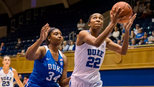 Blue Devils Hold Annual Blue/White Scrimmage