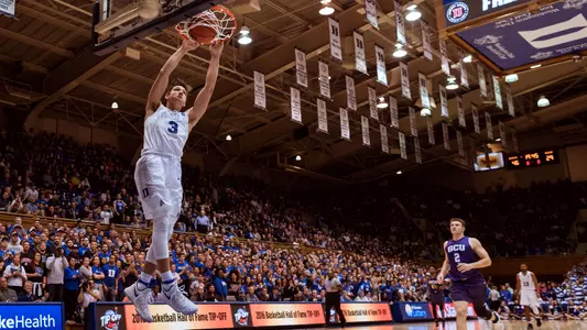 Allen's Double-Double Highlights 96-61 Win Over GCU