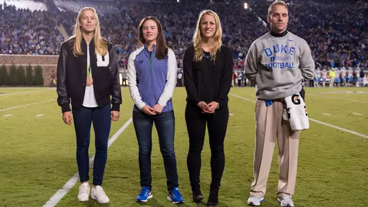 Four Blue Devil Olympians Recognized