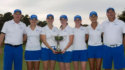 Blue Devils Down Washington to Win East Lake Cup