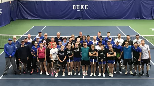 Tennis Holds Annual Royal Blue Club Pro Am