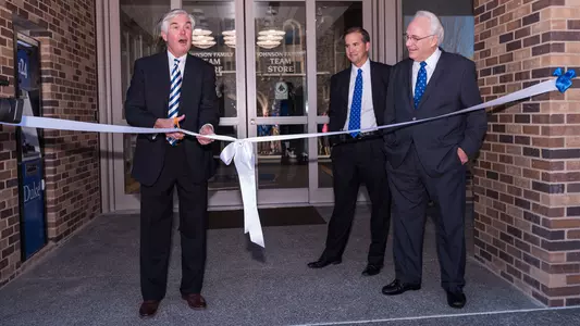 Duke Celebrates Opening of Johnson Family Team Store