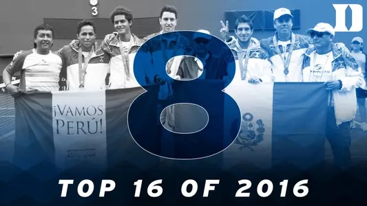 Top 16 of 2016: Alvarez Wins Davis Cup for Peru