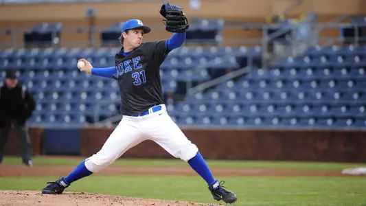 Three Blue Devil Pitchers Toss Shutout of Campbell