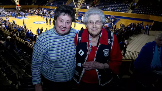Century-Old Cameron Crazie Still Loves Atmosphere