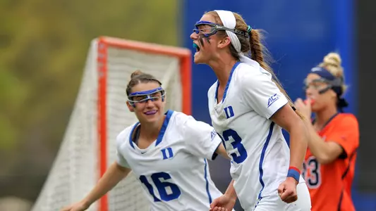 No. 15 Duke Tops Virginia, 11-8; Wins Fourth Straight
