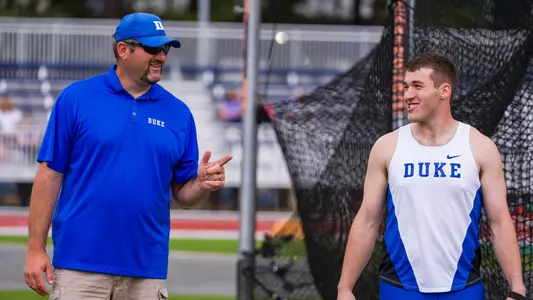 Foley Shatters Duke Record in Hammer Throw