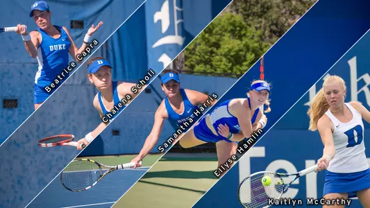 Duke Places Five on All-ACC Academic Team