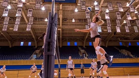 Volleyball First Practice Sights & Sounds