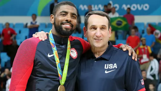 Krzyzewski Honored by USA Basketball