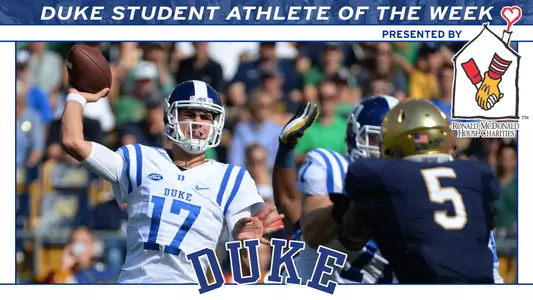 Jones Named RMHC Athlete of the Week