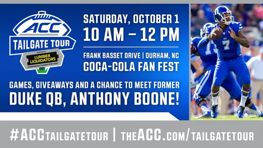 Duke Hosts Lumber Liquidators Tailgate Tour Saturday