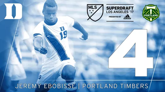 Ebobisse Taken 4th in MLS SuperDraft by Timbers