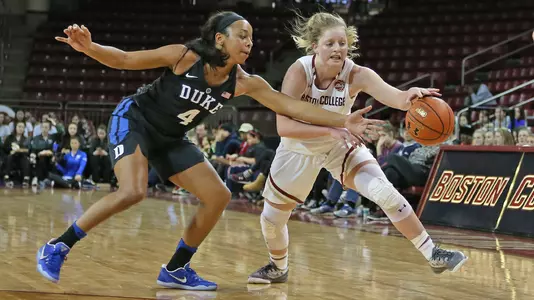 Second Half Pushes Duke Past Boston College, 67-44