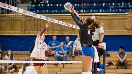 Duke Posts Five-Set Win over NC State