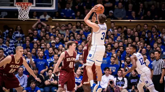 Bagley, Allen lead No. 1 Duke past Elon, 97-68