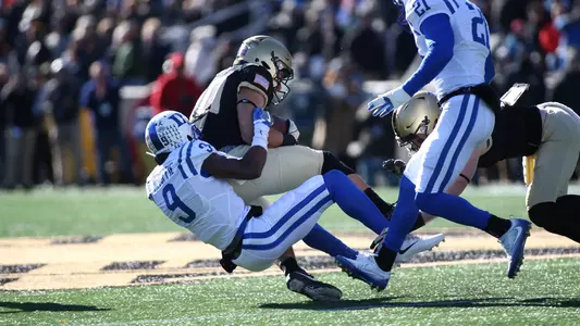 Army West Point Holds Off Duke 21-16