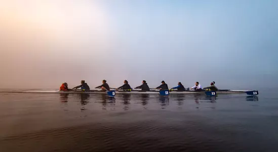 Rowing Concludes Fall with Successful Rivanna Romp