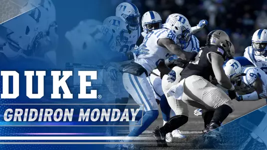 Duke Gridiron Monday: Nov. 12, 2017