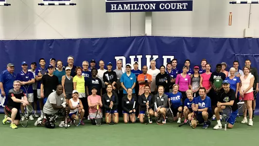 Tennis Holds Annual Royal Blue Club Pro Am