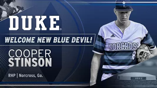 Duke Baseball Recruit Spotlight: Cooper Stinson