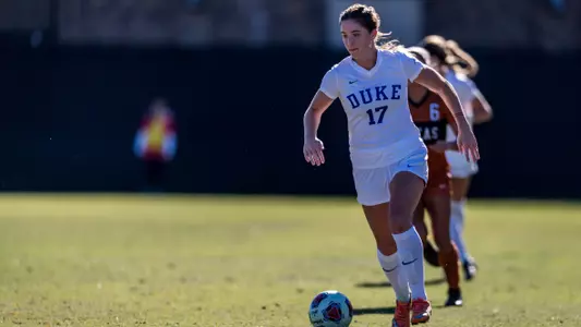 Sights Set on College Cup as No. 1 Duke Hosts Baylor