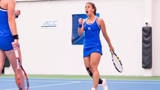 Harris and Chen Reach ITA Fall Nationals Semifinals