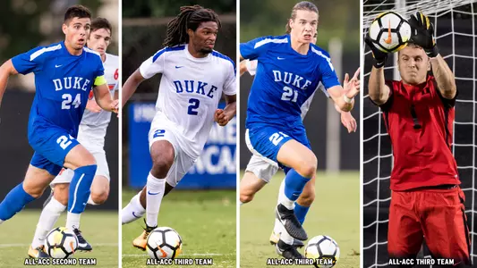4 Blue Devils Garner All-ACC Honors