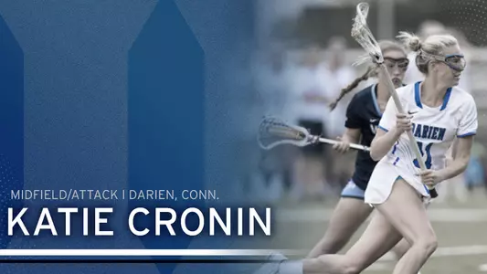 Women's Lacrosse Freshman Spotlight: Katie Cronin