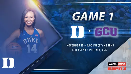 DWB Game Notes: Grand Canyon, Nov. 12, 4 pm, ESPN3