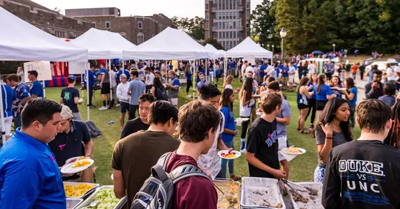 Tailgating for Duke Football