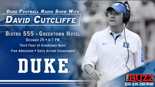 Duke Football Radio Show Set to go Live From Detroit