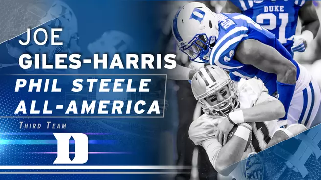 Giles-Harris a Third Team Phil Steele All-America