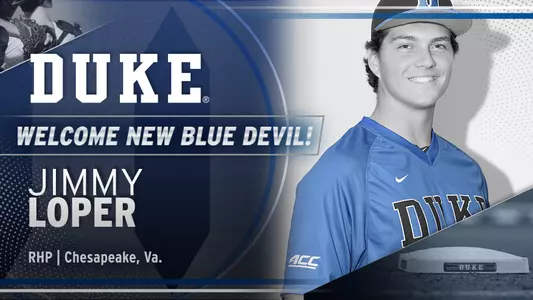 Duke Baseball Recruit Spotlight: Jimmy Loper