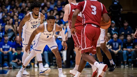 No. 1 Duke Beats South Dakota 96-80 to Move to 10-0