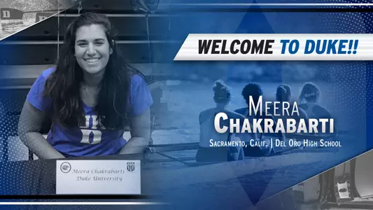Duke Rowing Recruit Spotlight: Meera Chakrabarti
