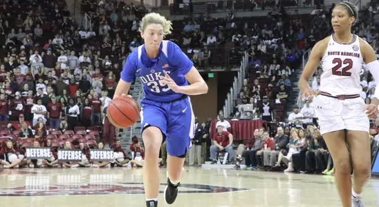 No. 14 Duke falls at No. 5 South Carolina, 72-52