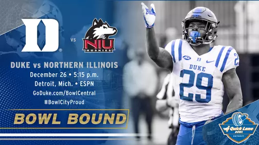 Duke Bound For Quick Lane Bowl
