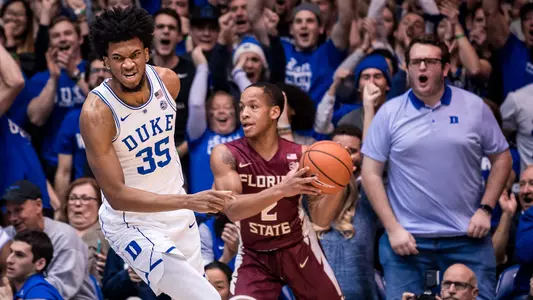 Bagley, No. 4 Duke Outlast No. 24 FSU, 100-93