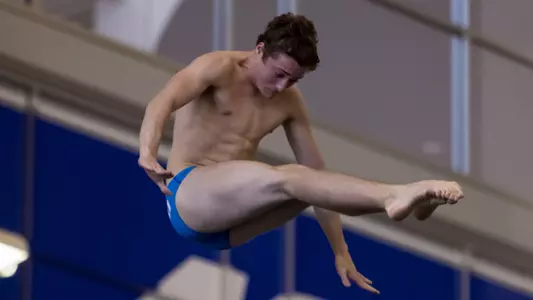 Moretti Qualifies for NCAAs in One-Meter Diving