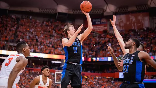 No. 10 Duke Falls to Syracuse at the Buzzer 78-75