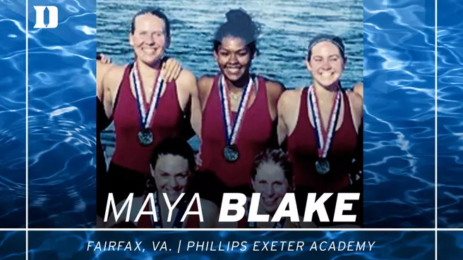 Duke Rowing Recruit Spotlight: Maya Blake
