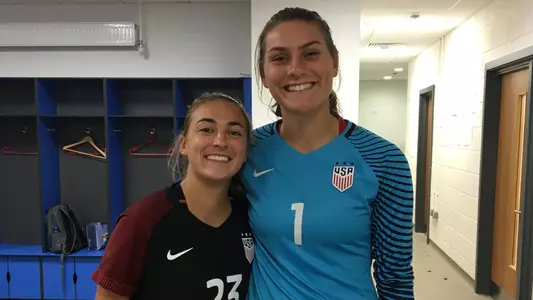 Heinsohn, Paschall Head to U.S. Soccer Training