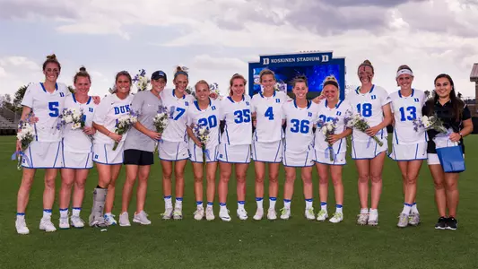 Blue Devils Fall to UNC on Senior Day, 19-7