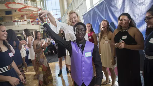 Blue Devils Help Duke Children's Hospital Hold Prom