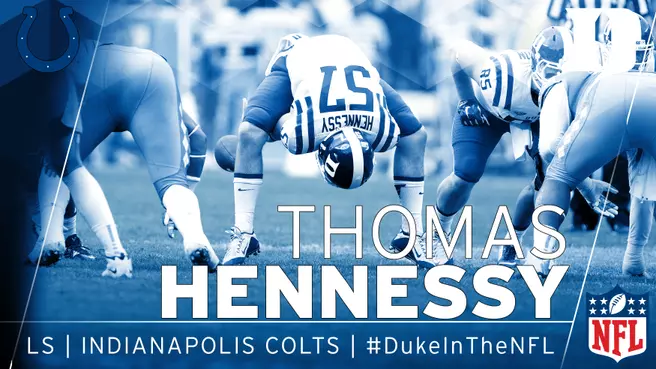 Hennessy Signs With Colts as Undrafted Free Agent