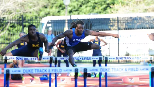 McDuffie Posts No. 4 Duke All-Time in 110 Hurdles