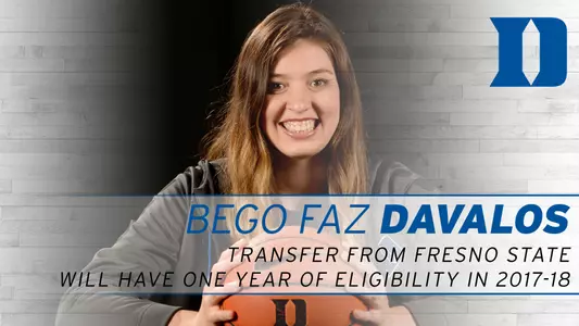 McCallie Adds Bego Faz Davalos to 2017-18 Roster