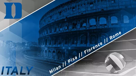 Volleyball Embarks on Trip to Italy